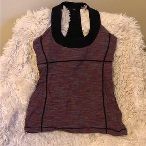 lululemon active scoop space dye tank top